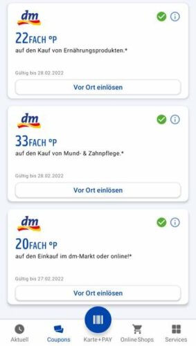 extra Payback Punkte sammeln
