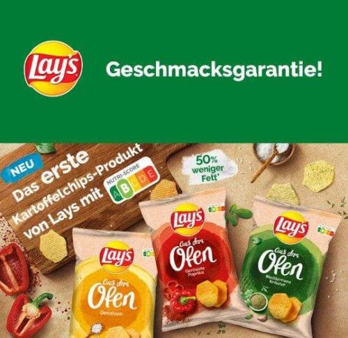 Lay's aus dem Ofen kostenlos