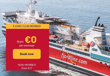 Gratis mit der Fjordline-Fähre
