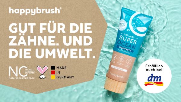 Cashback Happybrush Superocean Zahnpasta